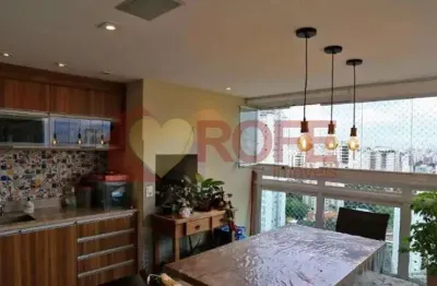 Apartamento mobiliado para alugar no campo belo 154 m², 3 quartos, 3 suites lazer completo