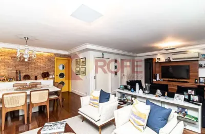 Apartamento com 3 dormitórios à venda, 165 m² por R$ 3.490.000,00 - Moema - São Paulo/SP