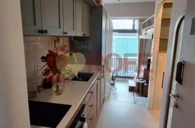 Studio 24m² | decorado | lazer no rooftop | próximo à av. santo amaro