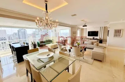 Apartamento de alto padrão, 3 suites, 3 vagas + depósito, 5 wcs, lazer completo em moema