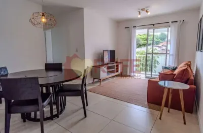 Lindo apartamento 100% mobiliado e decorado, de 75 m², com 3 dormitórios