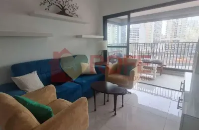 Apartamento  mobiliado para locação - 90 m² 3 dormitórios - brooklin
