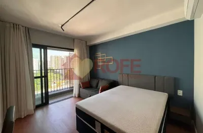 Apartamento com 1 dormitório para alugar, 24 m² por r$ 3.841,49/mês - moema - são paulo/sp