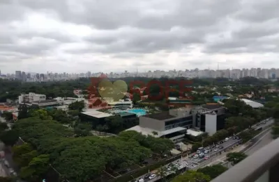 Apartamento com 1 dormitório à venda, 54 m² vista total parque ibirapuera