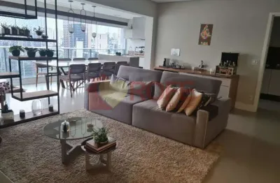 Apartamento lindíssimo de 130m² no brooklin, p/ locação mobiliado
