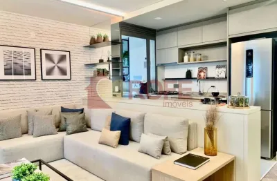 Apartamento com 2 dormitórios à venda no brooklin. são 74 m² com 2 suítes e um lavabo. neo brooklin.