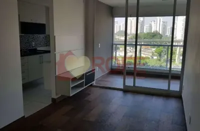 Apartamento com 1 dormitório para alugar, 45 m² por r$ 4200,00/mês - brooklin - são paulo/sp
