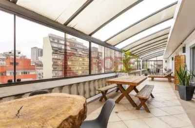 Cobertura com 4 dormitórios à venda, 330 m² por r$ 1.600.000,00 - consolação - são paulo/sp