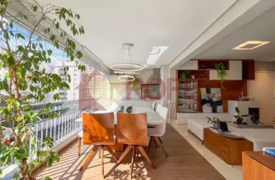 Apartamento campo belo, 135 m², 3 quartos, 1 suites (fácil reversão) varanda gourmet, lazer completo