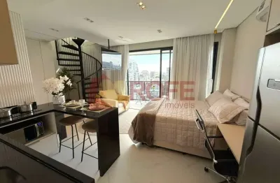 Linda cobertura mobiliada na melhor localização de são paulo- faria lima