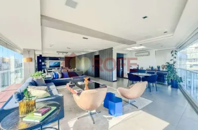 Apartamento mobiliado com 220 m² 3 quartos, sendo 3 suites, 3 vagas bairro campo belo,