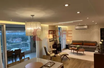 Apartamento campo belo 233 m² com 3 quarto, 3 suites, 4 vagas, varanda gourmet - lazer completo