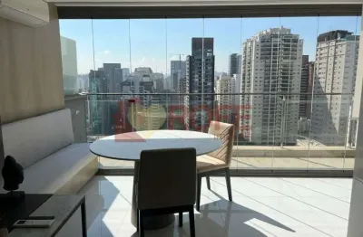 Apartamento com 1 dormitório para alugar, 71 m² por r$ 13.670,00/mês