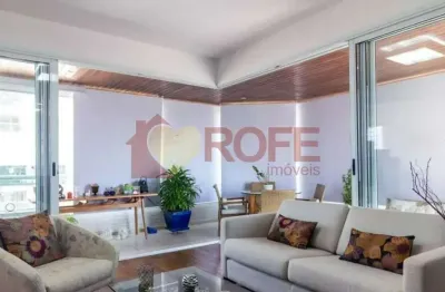 Apartamento com 3 dormitórios à venda, 205 m² por r$ 2.900.000,00 - brooklin - são paulo/sp