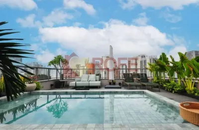 Cobertura com 3 dormitórios à venda, 332 m² por r$ 8.400.000,00 - campo belo - são paulo/sp