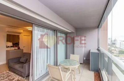 Apartamento com 1 dormitório à venda, 41 m² por r$ 685.000,00 - brooklin - são paulo/sp