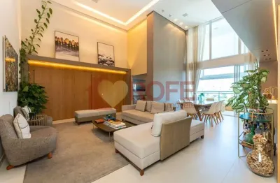 Nova york penthouse 185 m² andar alto com 3 suítes, + sala tv + adega, 3 vagas no condomínio nova yo