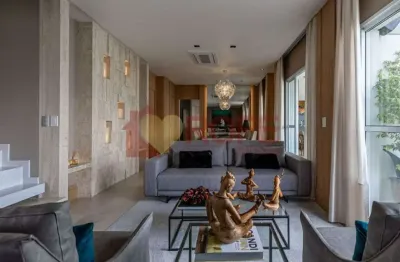 Cobertura à venda, 280 m² por r$ 6.700.000,00 - campo belo - são paulo/sp