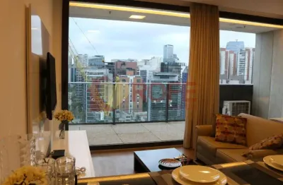 Apartamento com 1 dormitório para alugar, 42 m² por r$ 8.339,91/mês - vila olímpia - são paulo/sp