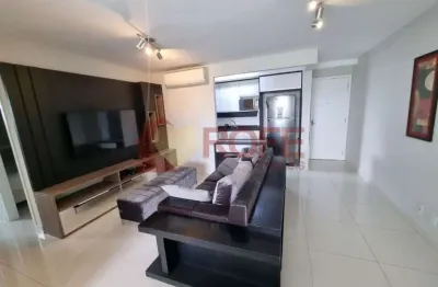 Apartamento com 2 dormitórios, 2 vagas de garagem , mobiliado, locação , campo beloe