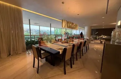Apartamento com 4 dormitórios à venda, 515 m² por r$ 18.000.000,00 - jardim guedala - são paulo/sp