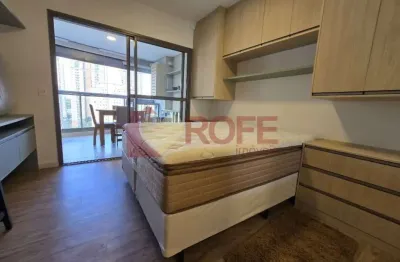 Studio com 1 dormitório para alugar, 30 m² por r$ 3.700,01/mês - brooklin paulista - são paulo/sp