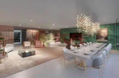 Apartamento com 4 dormitórios à venda, 252 m² por r$ 5.500.000,00 - moema - são paulo/sp