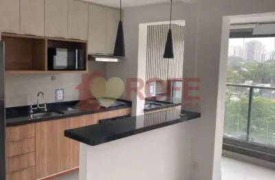 Apartamento para alugar, 38 m² semimobiliado - all campo belo 1 vaga de garagem