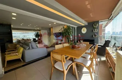 Apartamento com 3 dormitórios à venda, 131 m²  - brooklin - são paulo/sp