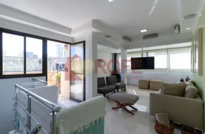 Cobertura com 3 dormitórios à venda, 151 m² por r$ 1.100.000,00 - vila mascote - são paulo/sp