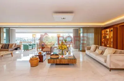 Apartamento com 3 dormitórios à venda, 485 m² por r$ 10.000.000,00 - campo belo - são paulo/sp