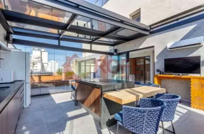 Cobertura com 3 dormitórios à venda, 303 m² por r$ 4.494.000,00 - brooklin paulista - são paulo/sp