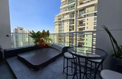 Cobertura com 2 dormitórios à venda, 153 m² por r$ 2.990.000,00 - campo belo - são paulo/sp