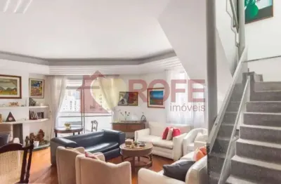 Se você procura exclusividade e espaço esse é o imóvel para você. uma cobertura duplex de 600m2 em u