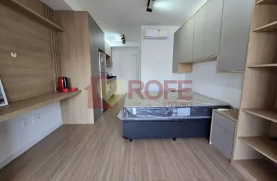 Studio com 1 dormitório para alugar, 32 m² por r$ 5.500,00/mês - brooklin - são paulo/sp