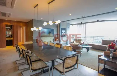 Apartamento com 4 dormitórios à venda, 197 m² por r$ 5.800.000,00 - brooklin - são paulo/sp