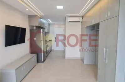 Apartamento com 1 dormitório para alugar, 32 m² por r$ 5.150,89/mês - brooklin - são paulo/sp