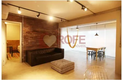 Apartamento com 1 dormitório e sala ampliada à venda no brooklin, 70 m². condomínio com ótima qualid