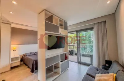 Studio com 1 dormitório à venda, 41 m² por r$ 850.000,00 - brooklin - são paulo/sp