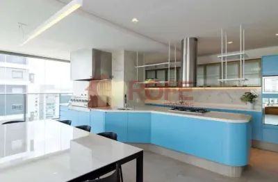 Cobertura com 4 dormitórios à venda, 204 m² por r$ 4.450.000,00 - brooklin - são paulo/sp