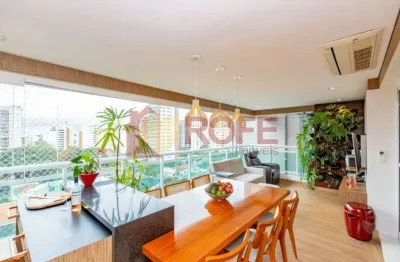 Apartamento com 3 dormitórios à venda, 151 m² por r$ 2.980.000,00 - campo belo - são paulo/sp