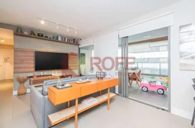 Apartamento com 3 dormitórios à venda, 131 m² por r$ 2.950.000,00 - brooklin - são paulo/sp
