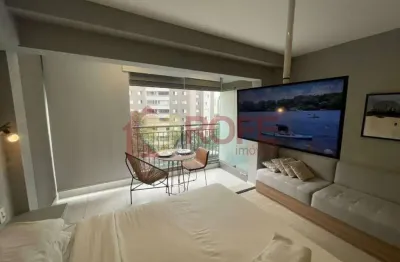 Studio de 32m2, 100% mobiliado a venda, ao lado do metrô moema