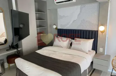 Apartamento com 1 dormitório à venda, 25 m² por r$ 560.000,00 - moema - são paulo/sp