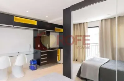 Apartamento com 1 dormitório à venda, 26 m² por r$ 490.000,00 - moema - são paulo/sp