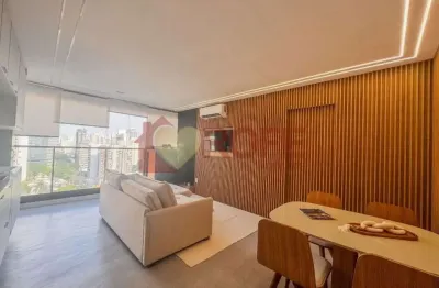 Apartamento com 1 dormitório à venda, 46 m² por r$ 850.000,00 - campo belo - são paulo/sp