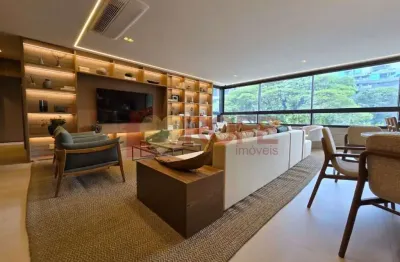 Apartamento com 4 dormitórios à venda, 201 m² por r$ 5.500.000,00 - brooklin - são paulo/sp