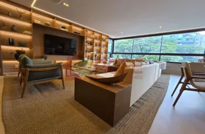 Apartamento com 4 dormitórios à venda, 201 m² por r$ 5.500.000,00 - brooklin - são paulo/sp