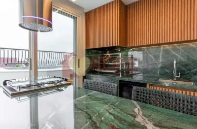 Cobertura com 3 suites, 3 vagas à venda, 212 m² por r$ 4.490.000,00, lazer completo - moema pássaros