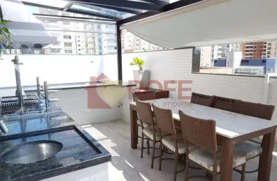Cobertura com 3 dormitórios à venda, 154 m² por r$ 2.335.000,00 - brooklin paulista - são paulo/sp